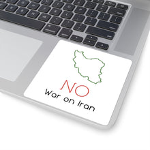 Load image into Gallery viewer, No War On Iran Sticker