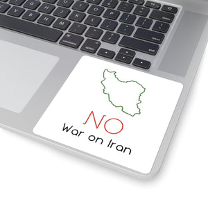 No War On Iran Sticker