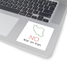 Load image into Gallery viewer, No War On Iran Sticker