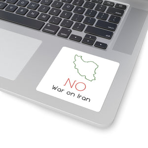 No War On Iran Sticker